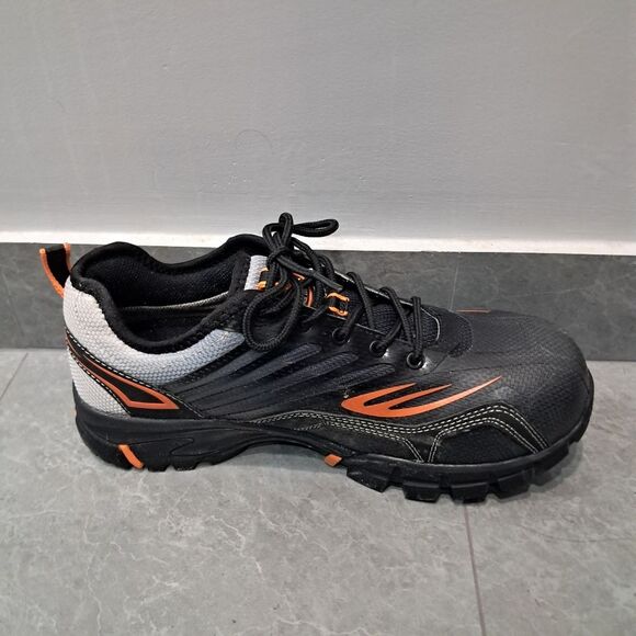 *Final Price* Oliver by Honeywell Steel Toe Black Work Safety Sneakers Shoes M11 - Picture 5 of 13